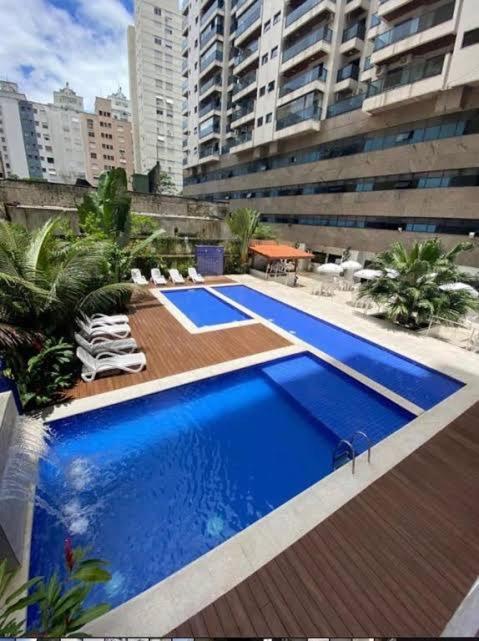 Flat Capitania Varam Guaruja Com Varanda Gourmet Dış mekan fotoğraf