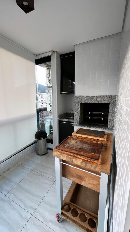 Flat Capitania Varam Guaruja Com Varanda Gourmet Dış mekan fotoğraf